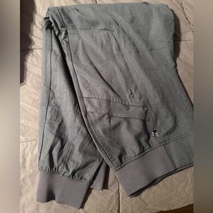 Gray Jogger Scrub Pants